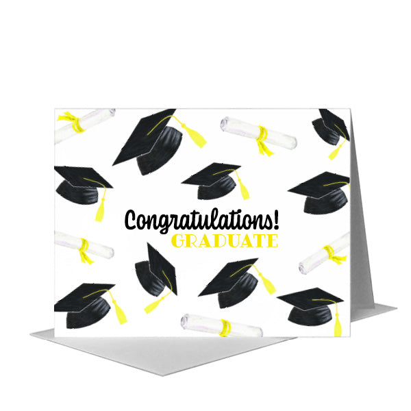 Tassel & Scroll, Greeting Card (#8678C) A2 Card Front, www.printedcanvas.com