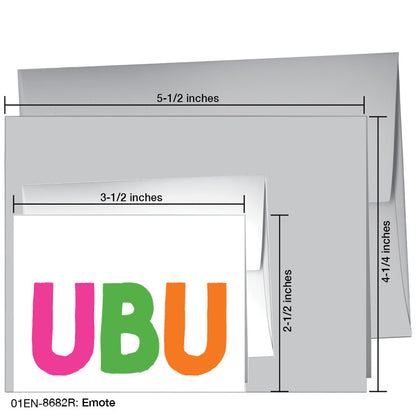 Emote, Greeting Card (8682R)