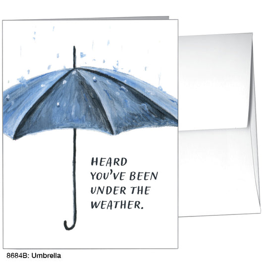 Umbrella, Greeting Card (#8684B)