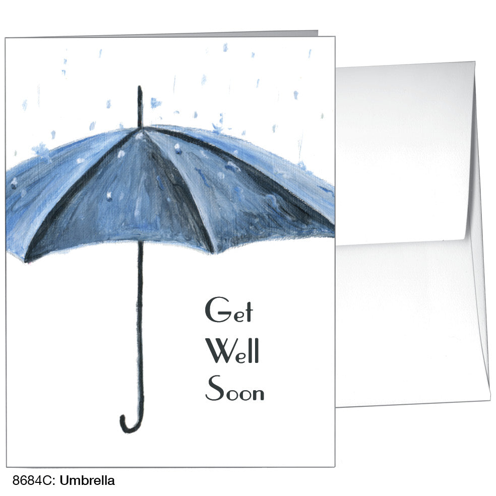 Umbrella, Greeting Card (#8684C), A2 Card, www.printedcanvas.com