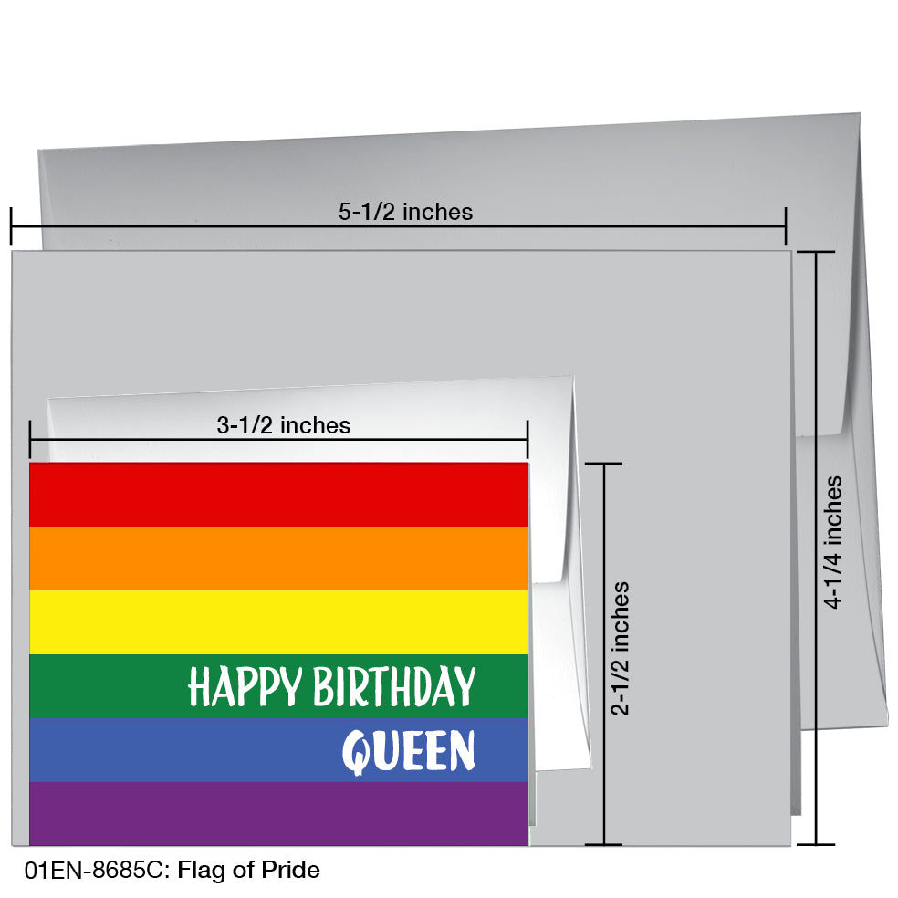 Flag of Pride, Greeting Card (8685C)