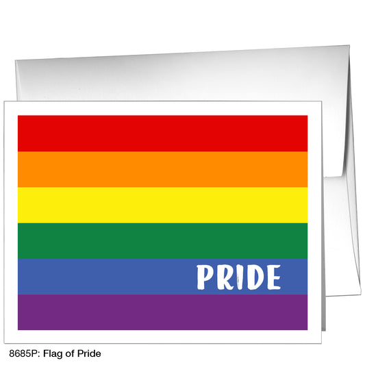 Flag of Pride, Greeting Card (8685P)