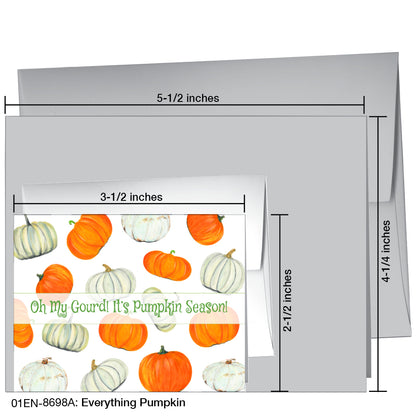 Everything Pumpkin, Greeting Card (8698A)