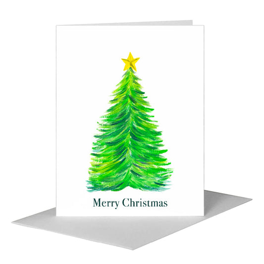 Conifer, Greeting Card (#8702A) A2 Card Front, www.printedcanvas.com