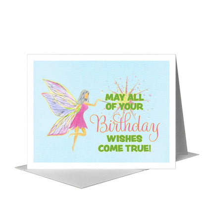 Fairy, Greeting Card (#8715B), A2 Card Front, www.printedcanvas.com