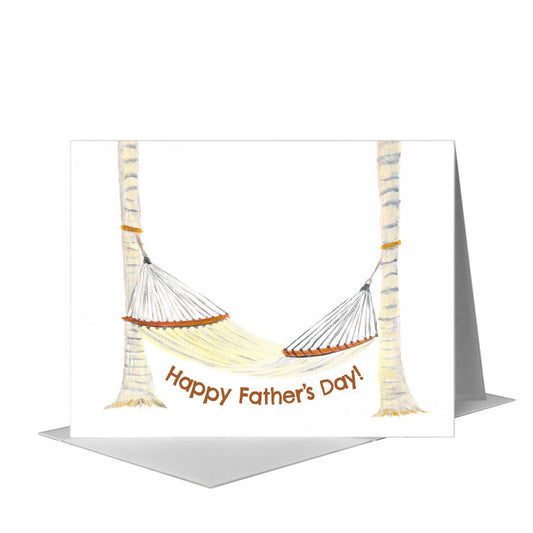 Hammock, Greeting Card (#8716B) A2 Card Front, www.printedcanvas.com