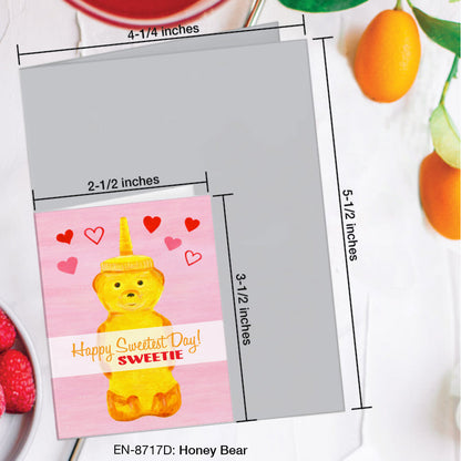 Honey Bear, Greeting Card (#8717D)