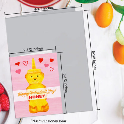 Honey Bear, Greeting Card (#8717E)