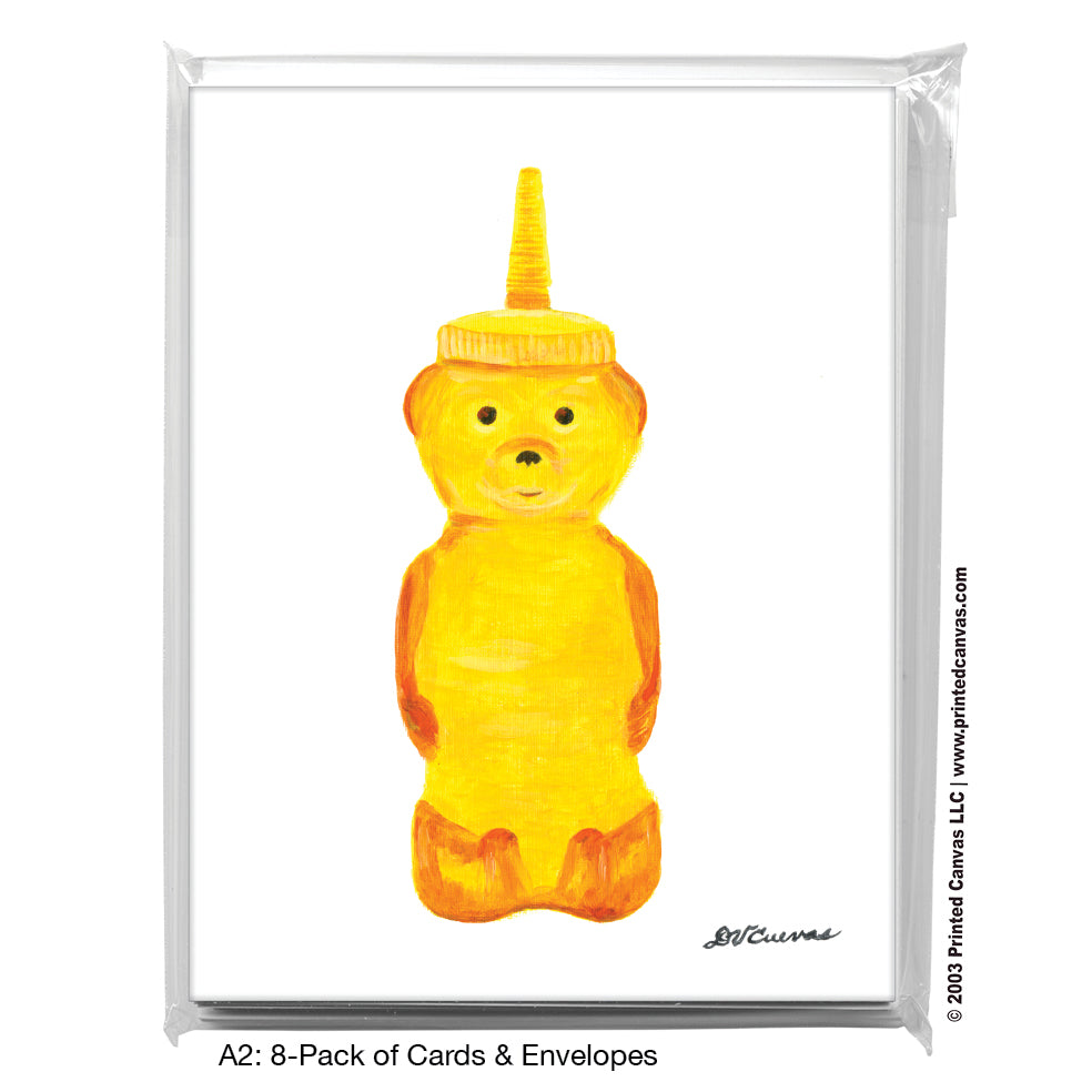 Honey Bear, Greeting Card (#8717F)