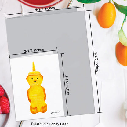Honey Bear, Greeting Card (#8717F)