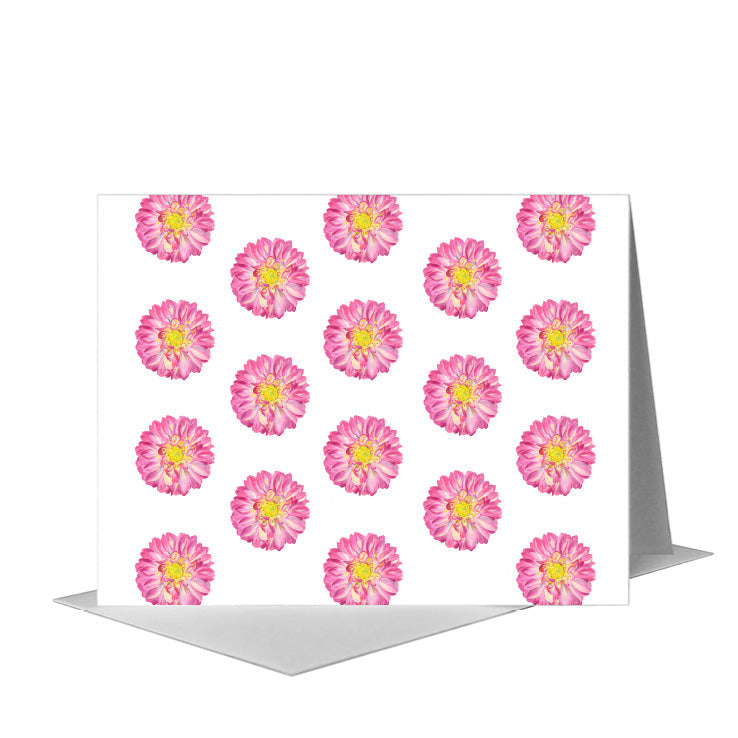 Dahlia Eliza, Greeting Card (#8718N), A2 Card Front, www.printedcanvas.com
