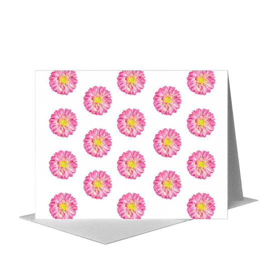 Dahlia Eliza, Greeting Card (#8718N) A2 Card Front, www.printedcanvas.com