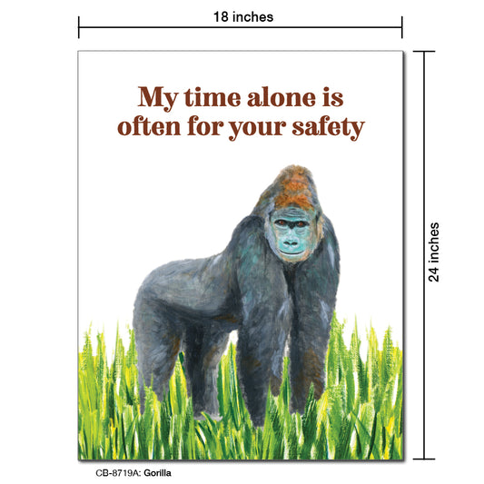 Gorilla, Card Board (8719A)
