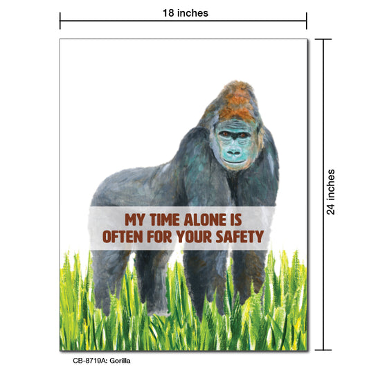 Gorilla, Card Board (8719A)