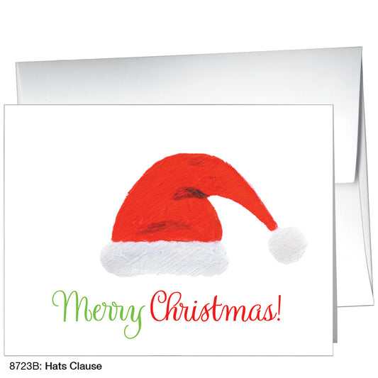 Hats Claus, Greeting Card (8723B)