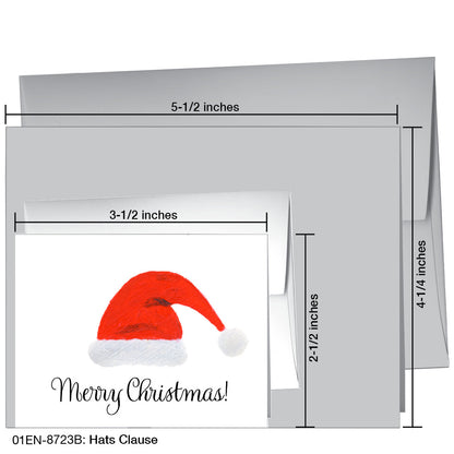 Hats Clause, Greeting Card (8723B)
