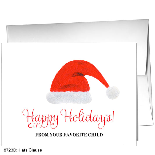 Hats Clause, Greeting Card (8723D)