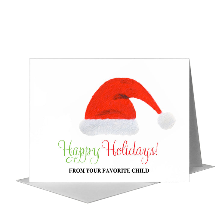 Hats Claus, Greeting Card (#8723D) A2 Card Front, www.printedcanvas.com