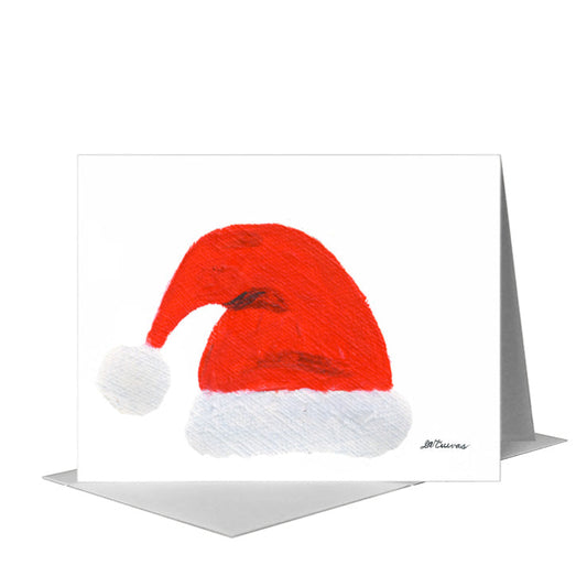 Hats Claus, Greeting Card (#8723E) A2 Card Front, www.printedcanvas.com