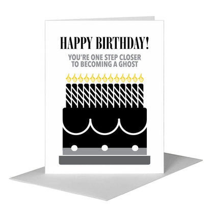 Over the hill, Greeting Card (#8725C), A2 Card Front, www.printedcanvas.com