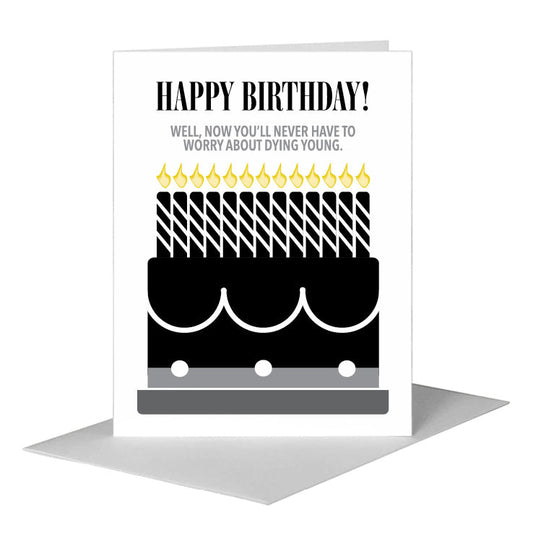 Over the hill, Greeting Card (#8725D) A2 Card Front, www.printedcanvas.com
