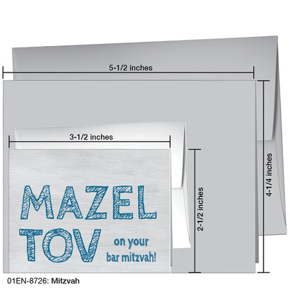 Mitzvah, Greeting Card (8726)