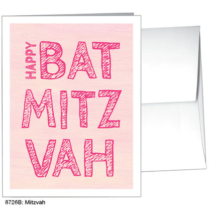 Mitzvah, Greeting Card (8726B), A2 Card, www.printedcanvas.com