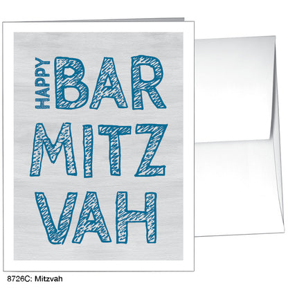 Mitzvah, Greeting Card (8726C), A2 Card, printedcanvas.com