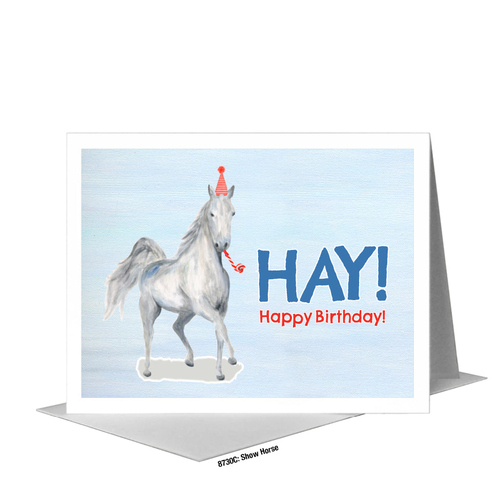 Show Horse, Greeting Card (#8730C)