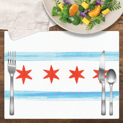 Flag of Chicago, Vinyl Placemat (PMT-8736A)
