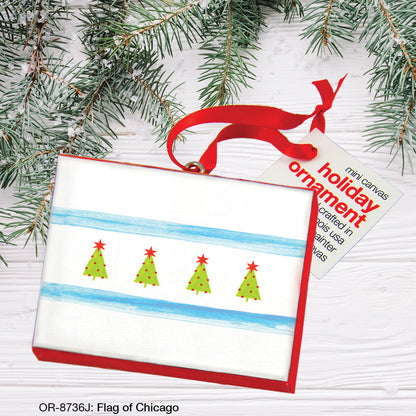 Flag of Chicago, Ornament (OR-8736J)