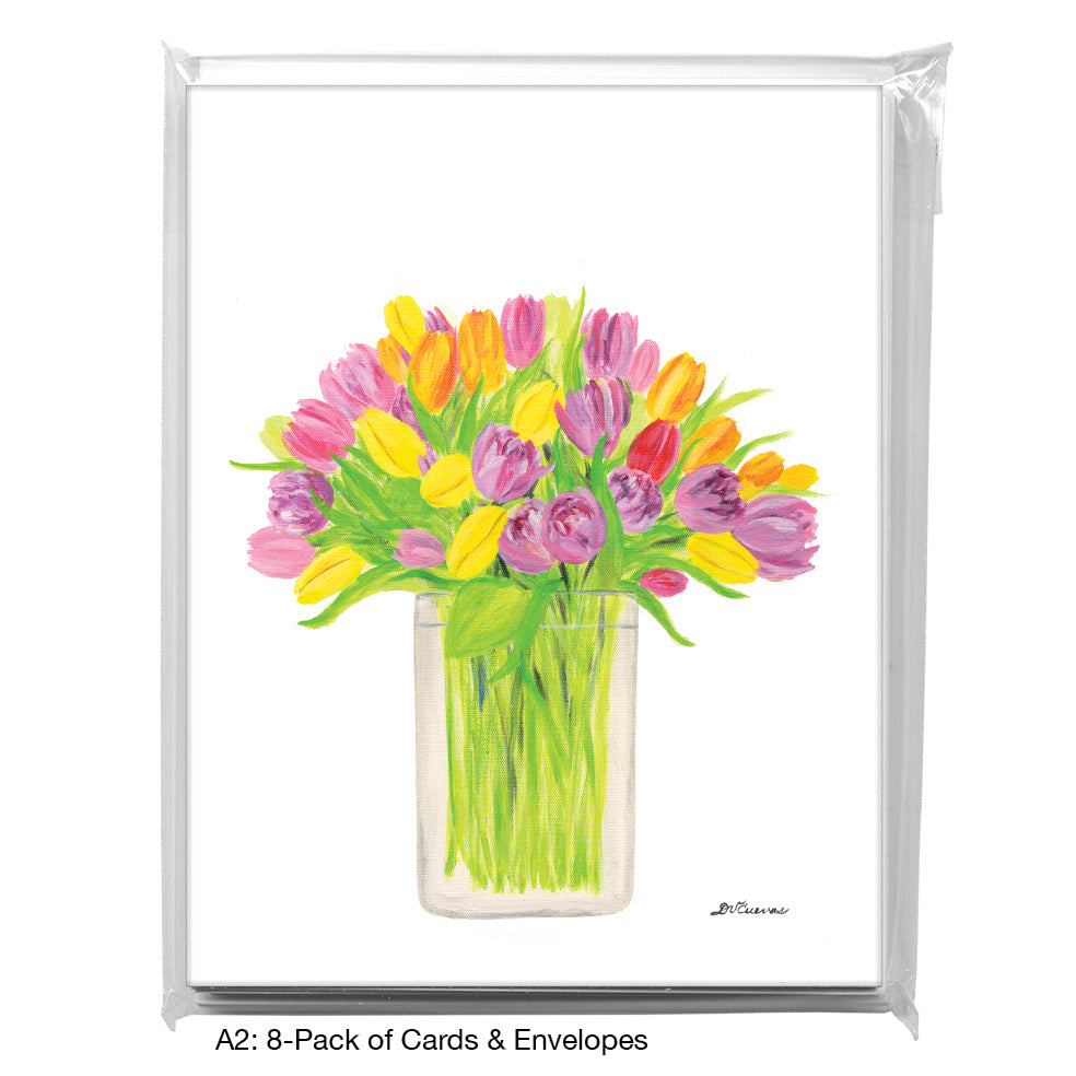 Spring Bouquet, Greeting Card (8738D)