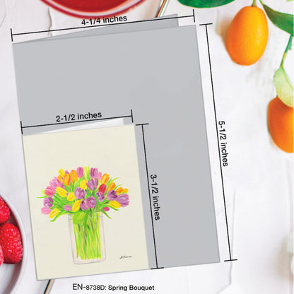 Spring Bouquet, Greeting Card (#8738D)