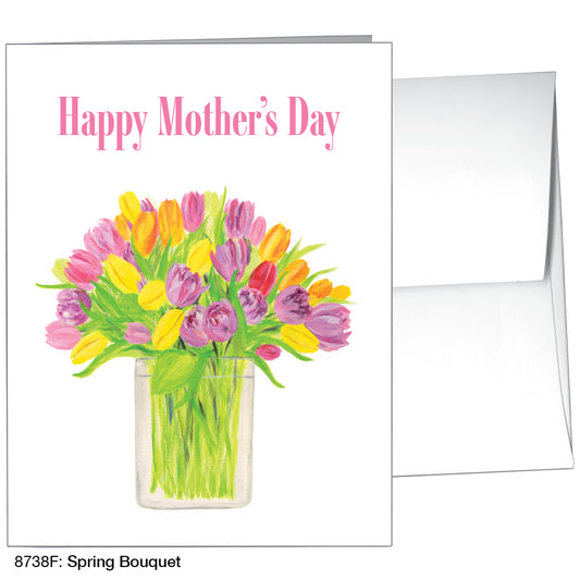 Spring Bouquet, Greeting Card (8738F)