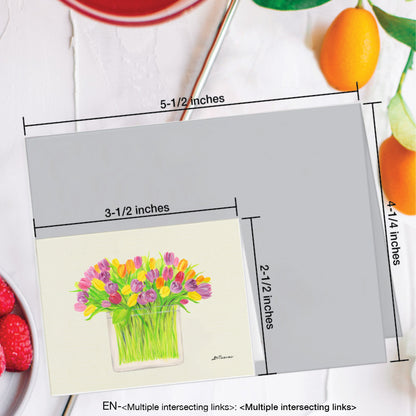 Spring Bouquet, Greeting Card (#8738G)