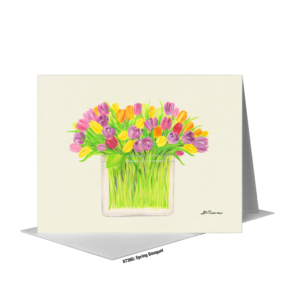 Spring Bouquet, Greeting Card (#8738G)