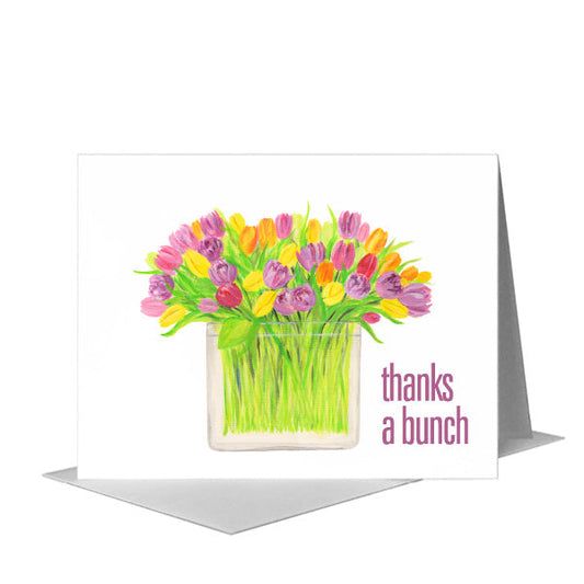 Spring Bouquet, Greeting Card (#8738H) A2 Card Front, www.printedcanvas.com