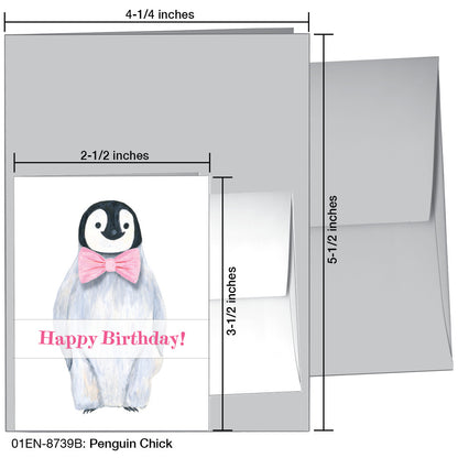 Penguin Chick, Greeting Card (8739B)