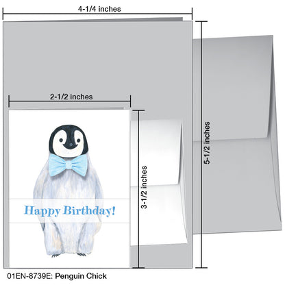 Penguin Chick, Greeting Card (8739E)