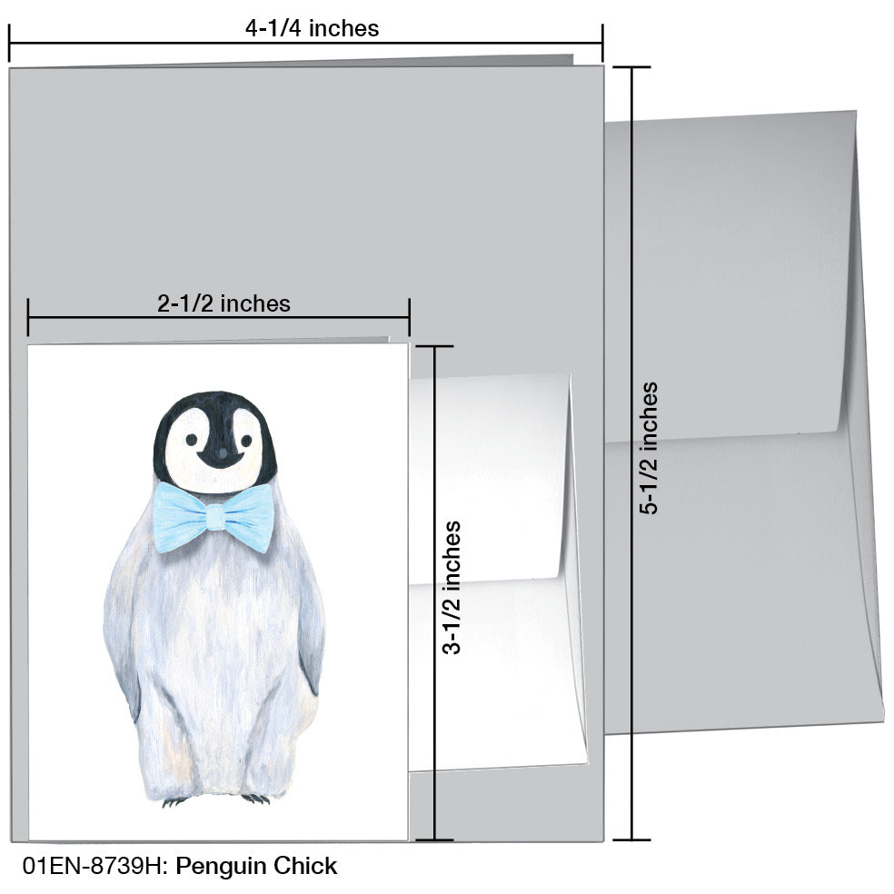 Penguin Chick, Greeting Card (8739H)