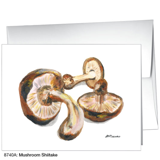 Mushroom Shiitake, Greeting Card (8740A)