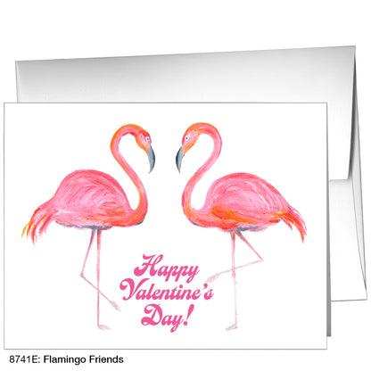 Flamingo Friends, Greeting Card (8741E)