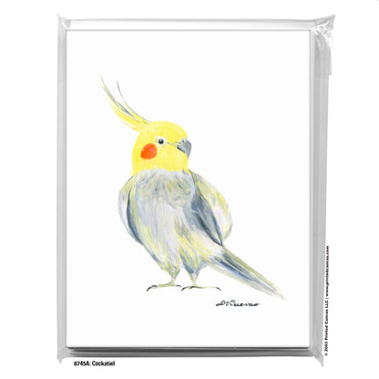 Cockatiel, Greeting Card (#8745A)