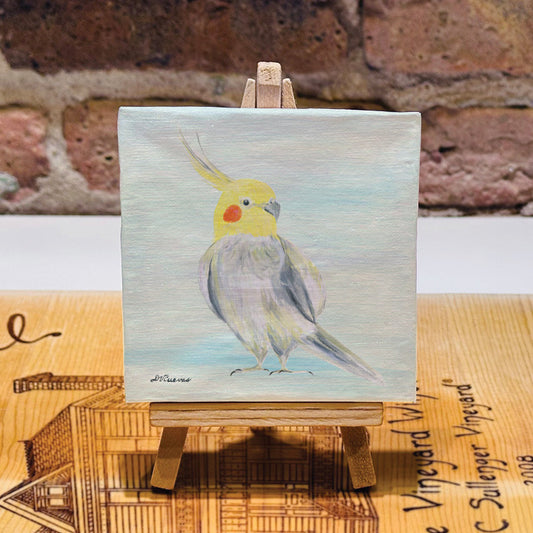 Cockatiel, Mini Artwork (MA-8745C)