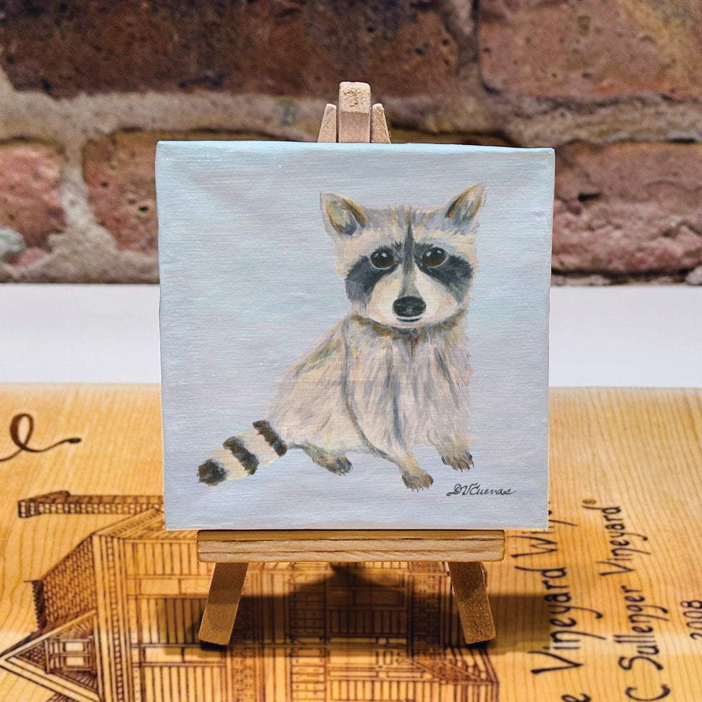 Raccoon Rocket, Mini Artwork (MA-8746GS)