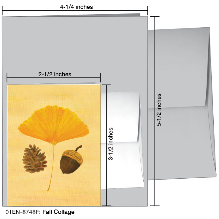 Fall Collage, Greeting Card (#8748F)