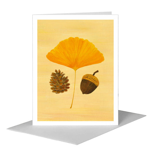 Fall Collage, Greeting Card (#8748F) A2 Card Front, www.printedcanvas.com