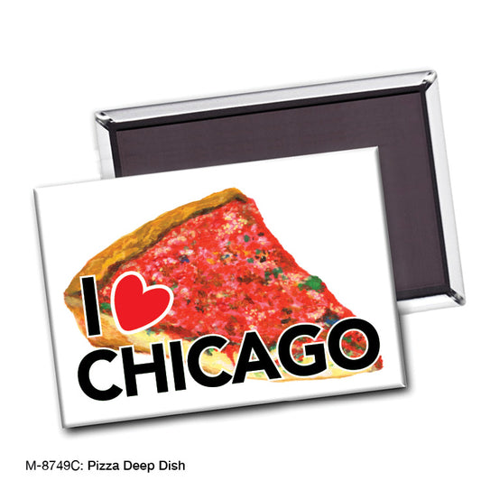 Pizza Deep Dish, Magnet (M-8749C)