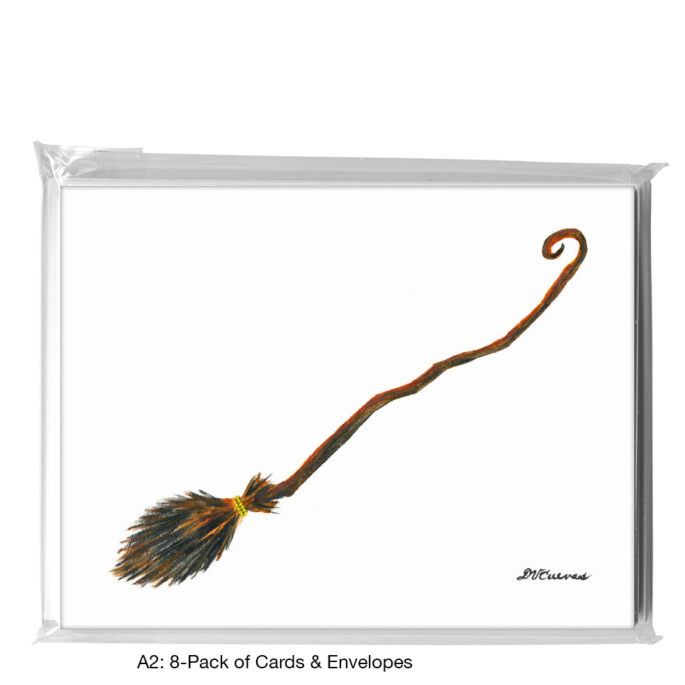 Broom, Greeting Card (8751A)
