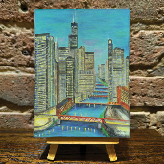 Night Bridges, Mini Artwork (MA-8752A)